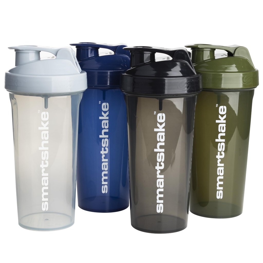 Smartshake Lite 4-Pack Proteina Shaker Sticla 800 ml 