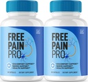 (2 ambalaj) Pauză gratuită Pro Capsule, Pain Free Free Supplement Capsule Advanced Formula, Pain Free Pro Pastile toate naturale pentru a sprijini wellness global, Pain Pro Formula de revizuire, 120 capsule
