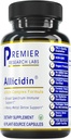 Premier Research Labs Allicidin - Usturoi Alicin Suplimente, Usturoi Suplimente, Pastile Usturoi, Extract de alicin, Extract de usturoi, Capsule Usturoi Odorless, Suport imun - 60 Capsule vegetariene