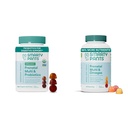 SmartyPants Vitamine prenatale organice pentru femei Multivitamine Gummies Bundle: Probiotice, Biotina, Methylfolat, Omega 3, Vitamina D3, B12, B6, A, K & Zinc, 120 Conte