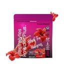PulbereVitamina Electroliti Pulbere Plus (50 Serviri) Ceai negru Hibiscus Electrolit Pulbere Keto, Zahăr fără, Sare Himalayan roz, 1000mg Potasiu,120mg Calciu,120mg Magneziu, Pulbere de hidratare