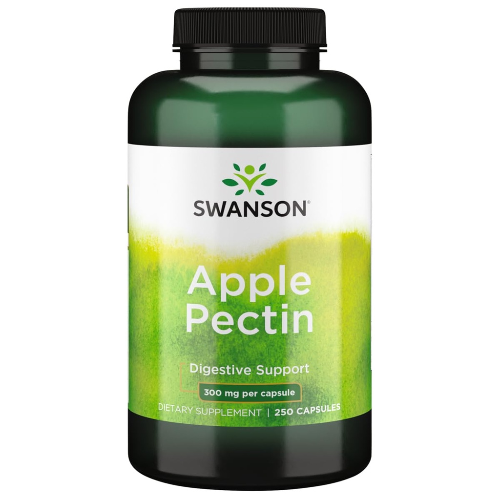 Swanson Apple Pectin 300 Milligrame 250 capsule