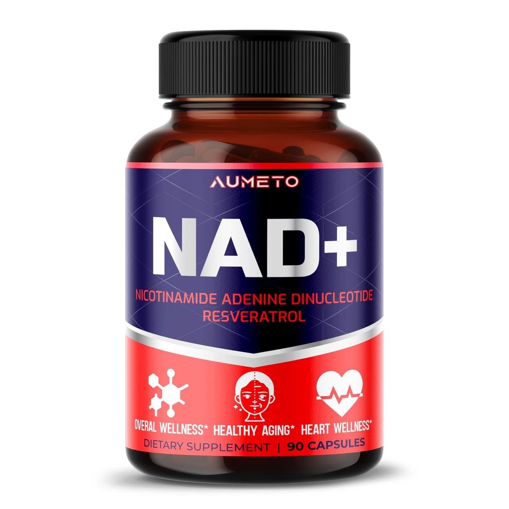 NAD+ 350mg cu Trans-Resveratrol, Querbetin & Rhodiola 