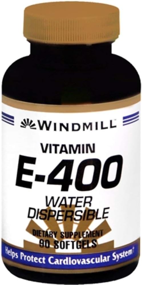 Vitamina E SFGL 400 UI WTR DS WMILL, 90 Count