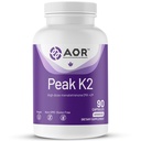 AOR, Vârful K2, susţine sănătatea osoasă şi cardiovasculară şi coagularea normală a sângelui, Supliment alimentar, 90 porţii (90 capsule)