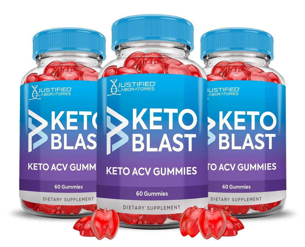 (3 Pack) Cidru de mere Oţet Gumries 1000MG Keto Blast Keto ACV Gummies Formulat cu Pudră de sfeclă de rodie B12 Vegan Non OMG 180 Gummys