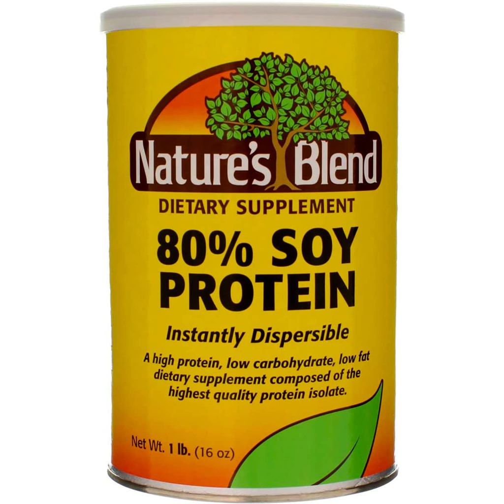 Pulbere proteică 80% Izolat de soia 1 lb Pwdr
