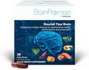 EyePromise BrainPromise Brain Supplement - 30 Softgel Packets, 30-Day Supply - Complete Science-Backed Formula cu Lutein și Zeaxantină pentru a sprijini Memoria, Focus & Global Brain Health