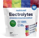 Nutricost Electrolytes Complex, Variety Pack Flavored, 40 Stickpacks - Complex avansat de hidratare