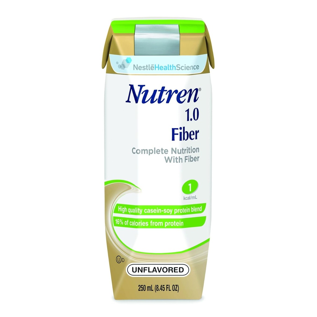 Nutren® 1.0 Fibră - fără aromă - Calorii 250 / 250 ml Ambalaj 250 ml Tetra Prisma - Caz de 24
