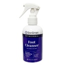 SkinSmart Daily Foot Cleanser pentru picioare At-Risk, elimină bacterii pentru a ajuta la evitarea infecţiilor, 8 uncii Spray