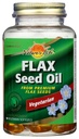 Natura's Life 100% Vegetarian Flax Seed Oil Softgels
