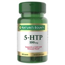 Pastile naturale de bounty 5-HTP și Suplimentul alimentar, susține o stare de spirit calm și relaxat, 100mg, 60 capsule