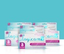 Lagicam 3 zile Tratamentul infectiei cu dungi pentru femei, Începeţi să lucraţi în prima zi, Miconazol Nitrat, Cream vaginal antifungic pentru mâncărime şi iritaţie, 3 aplicatoare şi cremă de unică folosinţă (Pachet de 3)