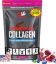 PhysiVantage Supercharged Colagen Peptides Powder - Hidrolized Colagen for Joint, Tendon, Ligament, & Skin Health Support - rodie, Keto, Paleo, 16oz 
