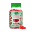 Vitamina D3 Jelly Bean Gumies pentru adulți, Suport imunitate, 2000 UI vitamina D, Suplimente vegetariene nutriționale, 120 căpșuni Blast Jelly Beans, Kosher