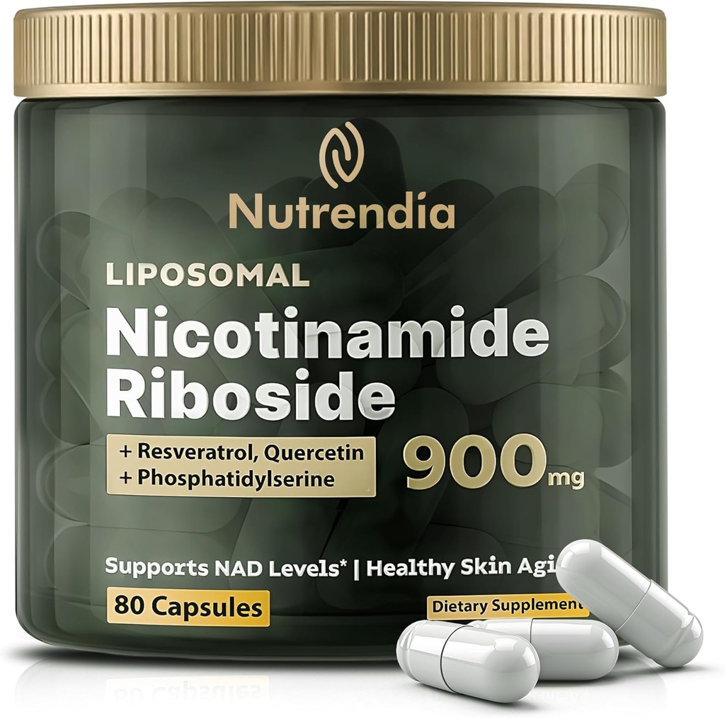NAD+ Liposomal Nicotinamidă Ribozidă cu Resveratrol şi Querbetin NAD+ 