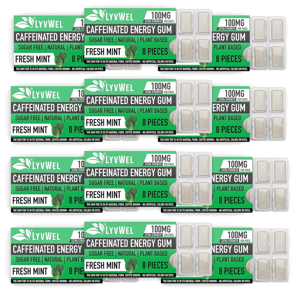 LyvWel Energetic Gum 