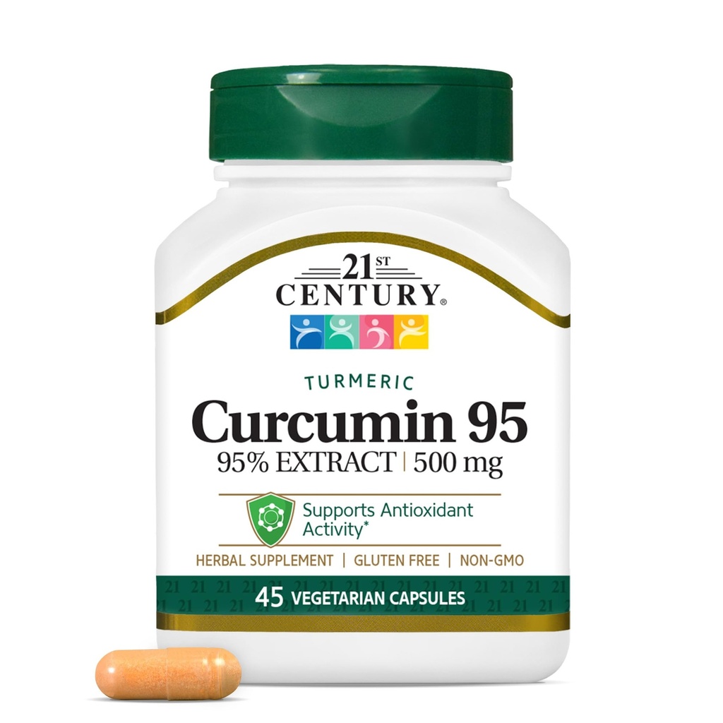 Curcumin 95 Suplimente pe bază de plante, 45 Conte (22757)