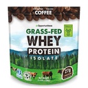 Opportuniteas Grass Fed Coffee Whey Proteine Izolate Pulbere - 27g Pulbere de proteine fără îndulcitori artificiali, Vaci Hormone-Free, Non OMG - 2,5lb