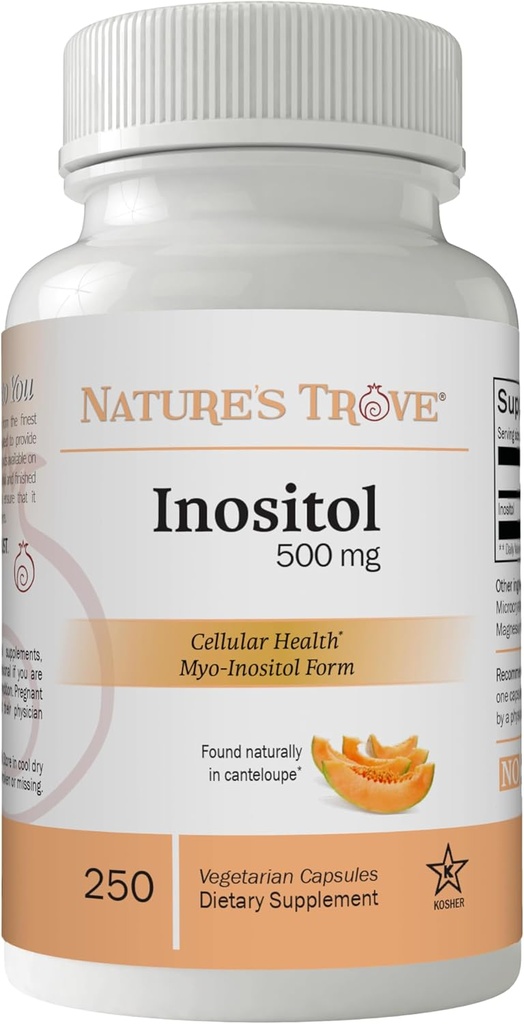 Trove Inositol 500mg 250 capsule
