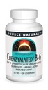 Sursa Naturals Coenzimated B-6 25mg P-5 Pyridoxal-5 Fosfat Fast-Action, rapid dizolvare Sublingual Vitamina Suporturi Amino Acid Metabolism - 30 Lozenges