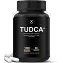 HUMANX TUDCA+ 1000mg Sare Bile Suplimentul suport hepatic, Suplimentul pentru ficat și vezica biliară Curățenie - Vegan, Non OMG - Statele Unite ale Americii Made Ușor de înghițit capsule - Taursodeoxicolic Acid Suplimente