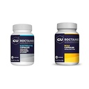 GU Energy octanic Ultra Endurance Variety Pack; Capsulele electrolitice şi lanţul de ramură BCAA Aminoacid cu vitamine B capsule, 2 flacoane (110 Total)