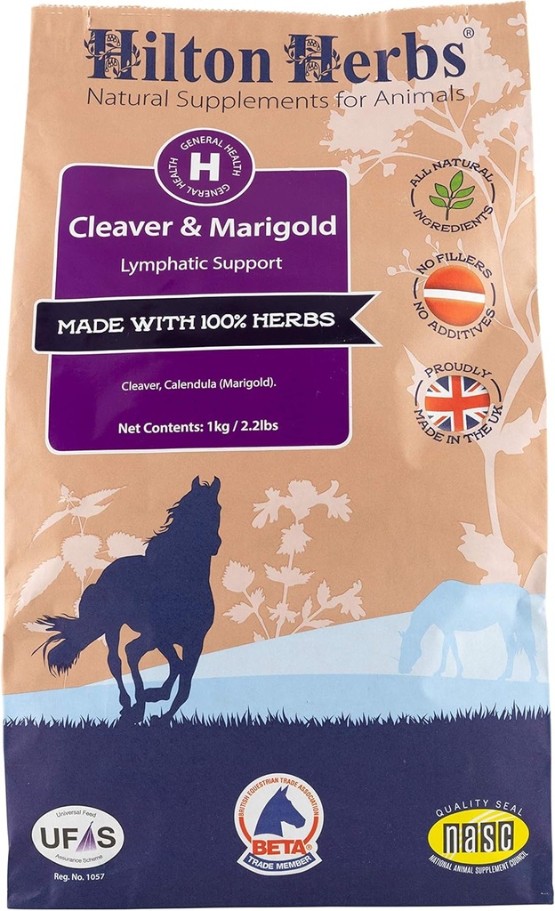 Hilton Herbs Cleavers & Marigold: Suport limfatic