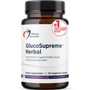 Design-uri pentru sănătate GlucoSupreme Suplimentul Herbal - Berberine HCl, Banaba, ginseng + Extract de scorțișoară - Vegan, Suplimente non-GMO (120 capsule)