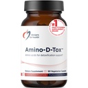Design-uri pentru sănătate Amino-D-Tox - Amino Acid dezintoxicare + Liver Cleanse Suplement Blend with Glicină, Calciu D Glucarate, NAC + More - Non-GMO (90 capsule)