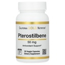 California Gold Nutrition Pterostilbene, 50 mg, 30 Capsule Veggie