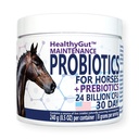 HealthyGutTM Probiotice pentru cai Supliment alimentar, All-Natural Digestive Formula de întreținere a sistemului (30 zile)
