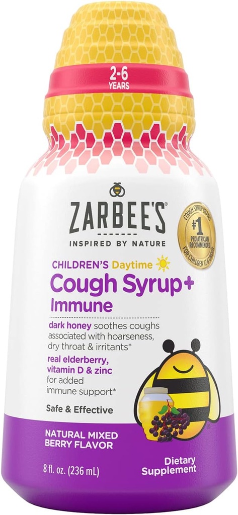 Tusea lui Zarbee Kid + Ziua Imune- 8 oz