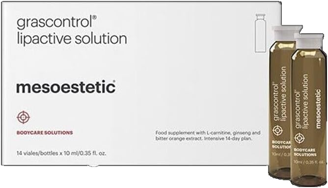 Grascontrol Soluţie Lipactive 14 x 10 ml Flacoane