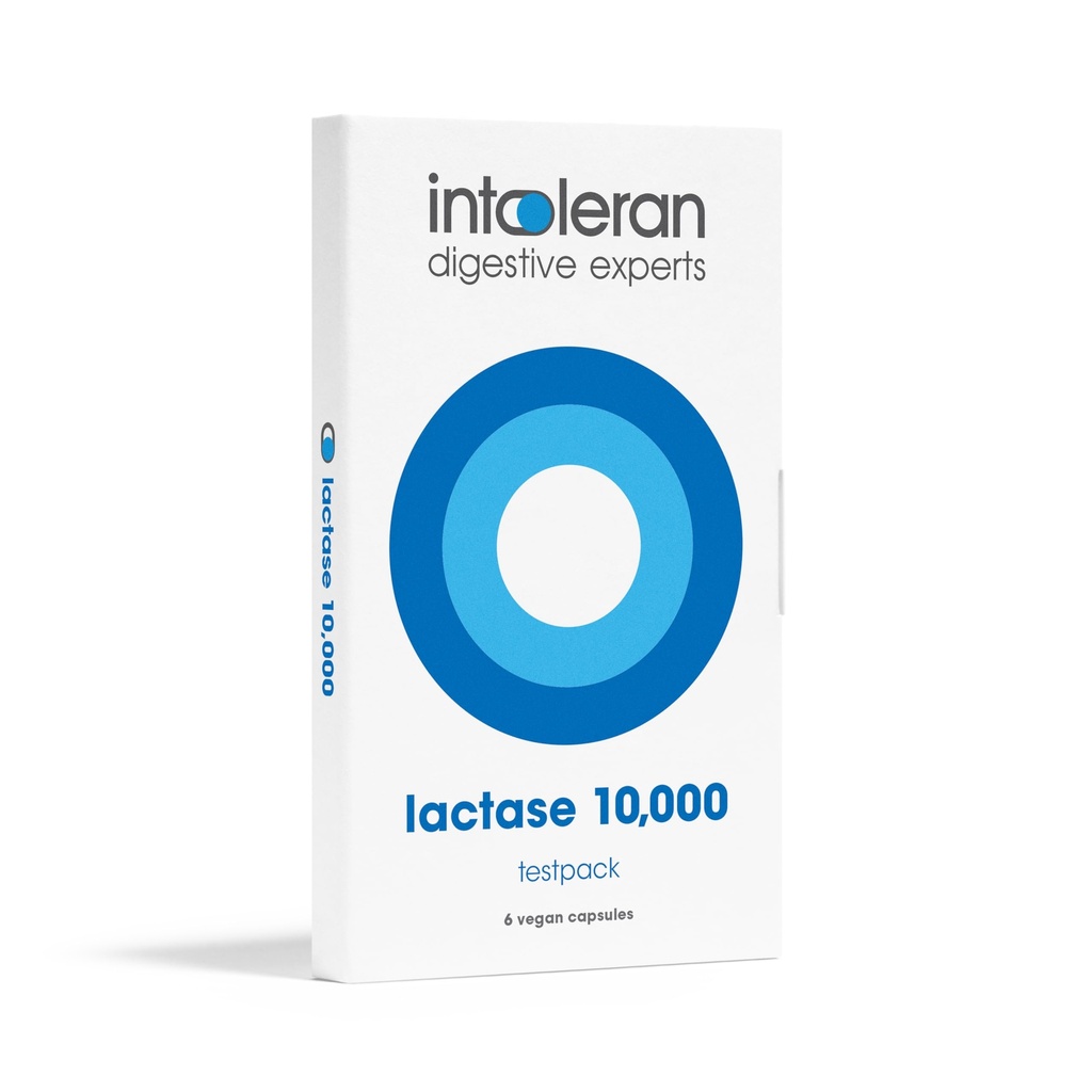Intoleran Lactase 10000 Digestive Enzims Test Pack - 6 Capsule 