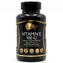 Cocó Martie N.M.D Vitamina naturala E 400 UI-amestecate Tocopherols, Beauty Ally, 3 Luna de aprovizionare - Gluten gratuit, Paleo Friendly, Dairy Free, Keto Friendly, OMG gratuit, 100 Softgels