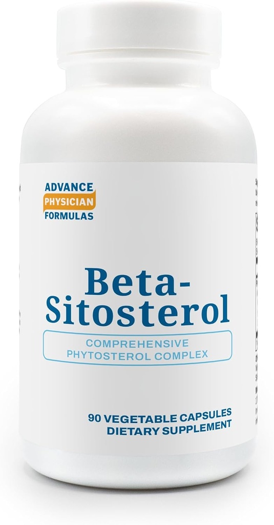 Beta-Sitosterol, 400 mg, 90 capsule vegetale
