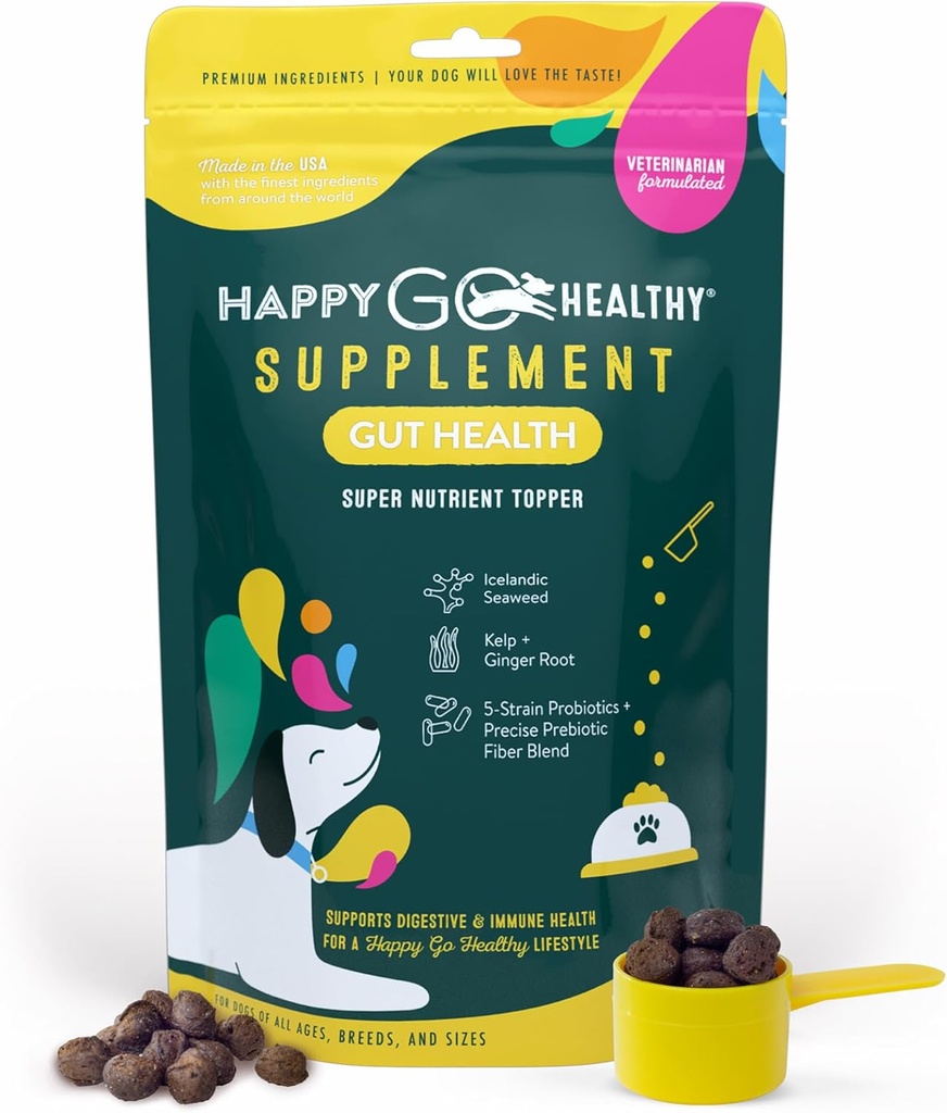 Dog Gut Health Probiotics Supliment 