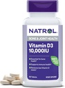Natrol Vitamina D3 10000 UI comprimate, sprijiniţi- vă sănătatea imunitară, 60 Conte