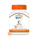 21st Century Vitamina C 500 mg comprimate masticabile, Orange, 110 Count