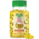 Fibră Jelly Bean Gumies pentru copii, Fibra Suplimente pentru Digestive Health, Vegetarian Fiber Gummy 120 Jellybeans