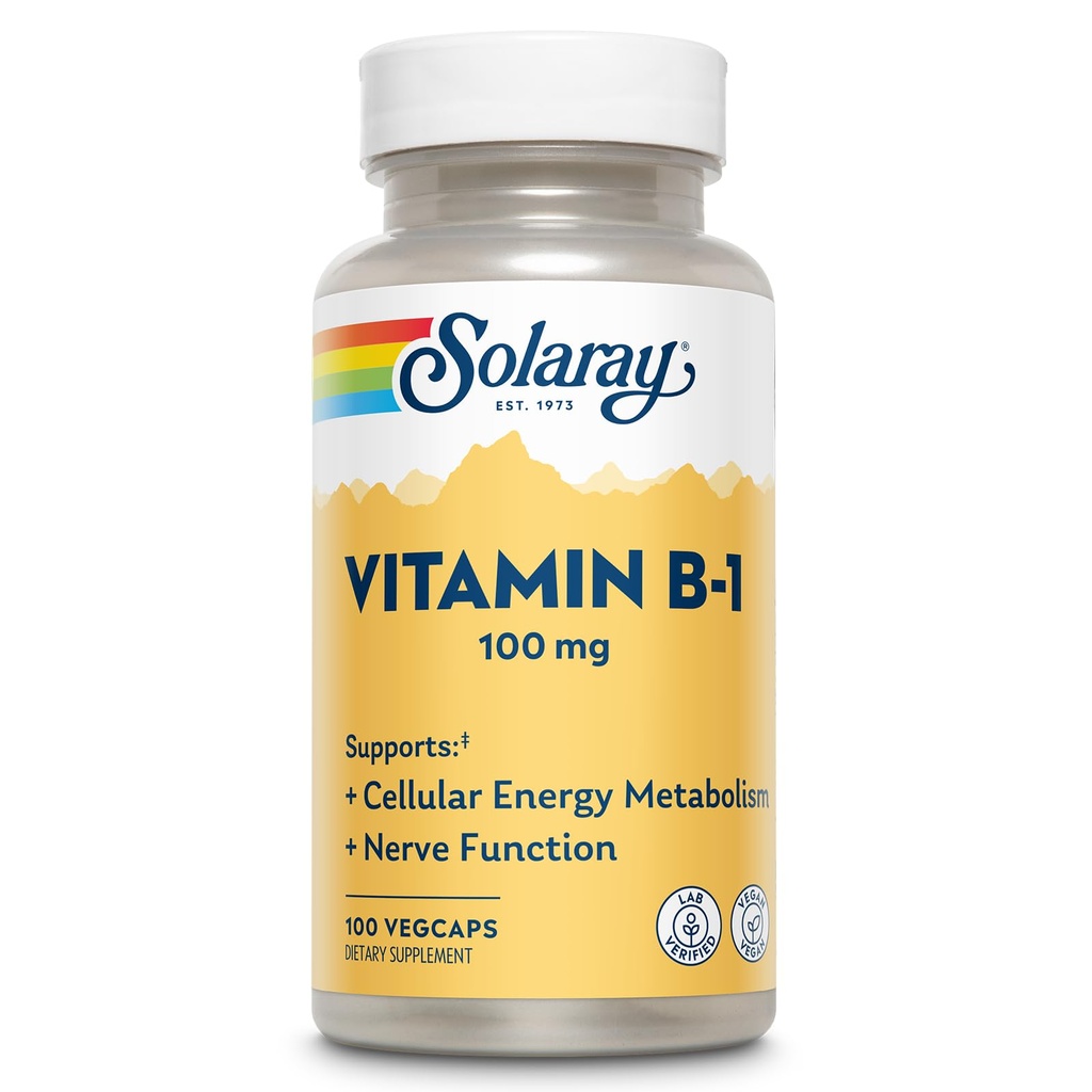 SOLARAY Vitamina B-1 100 mg