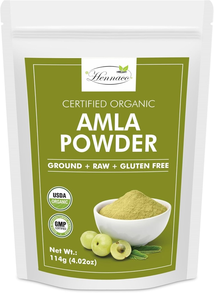 hennaco Organic Amla Powder