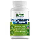 Active Lifestyle 4X Magneziu Supliment, Magneziu Glycinate, Taurate, Malate, Complex Orotate, Somn calm, OMG gratuit, Gluten gratuit, Soy Free, Dairy Free, Lab testat, Made in USA