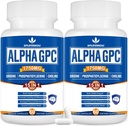 15-in-1 Alpha GPC Supliment cu fosfatidilserină, Uridină, L-Theanină, Ciupercă cu coamă de leu, 120 capsule