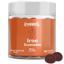 Droppels Gumies de fier 18mg pentru femei și bărbați 