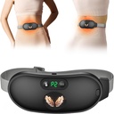 Pad de încălzire pentru crampe de perioadă, încălzire rapidă cu 6 niveluri de căldură și 6 Moduri de masaj, Pad portabil de încălzire menstruală fără fir, perioada de spate sau burta Massager pentru femei și fete, negru