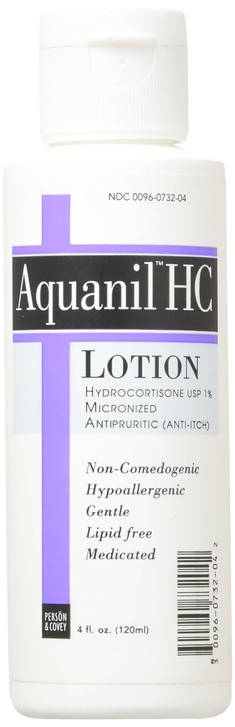 Aquanil Hc Lotion Hydrocortizon, 4 oz de Aquanil