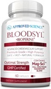 Ştiinţă aprobată Bloodsyl - Suportă fluxul sanguin - Hawthorn Berry, Magneziu, BioPerine - Vegan - 60 capsule - Pachet de 1